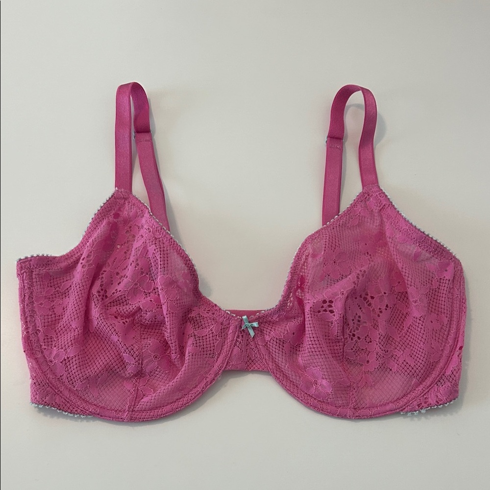 Victoria's Secret Lace Unlined Demi  Bra 36DDD